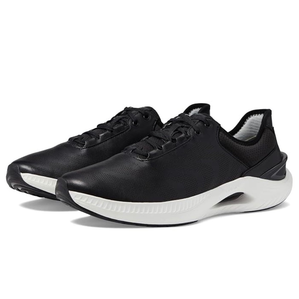 Johnston & Murphy Mens Trufoam XC4 Black Leather Sneakers Size 9M